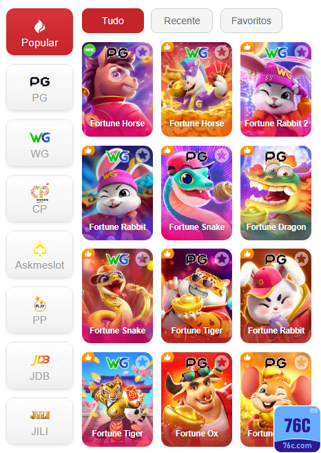 Experiência de Jogos 76c.com